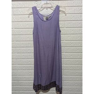 New Options by Kate Geddes Women's Lavender Sleeveless Swing Dress Size M